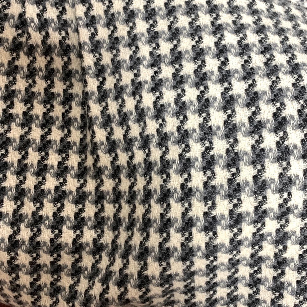 Pendleton 100%Virgin Wool Houndstooth Pencil 70s … - image 8